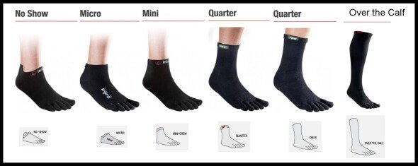 injinji liner base layer nuwool feelboosted com injinji size chart